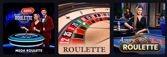 Mega Roulette and other popular roulette games